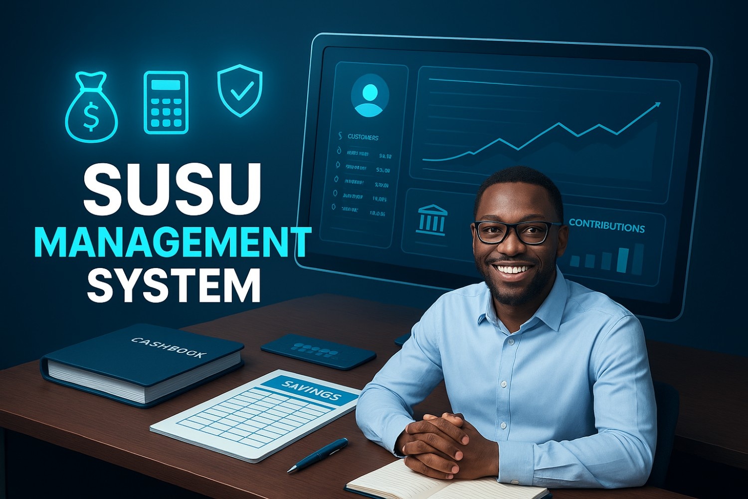 SUSU Management System Demo | Digital Platform for Tracking Daily Contributions & Reports